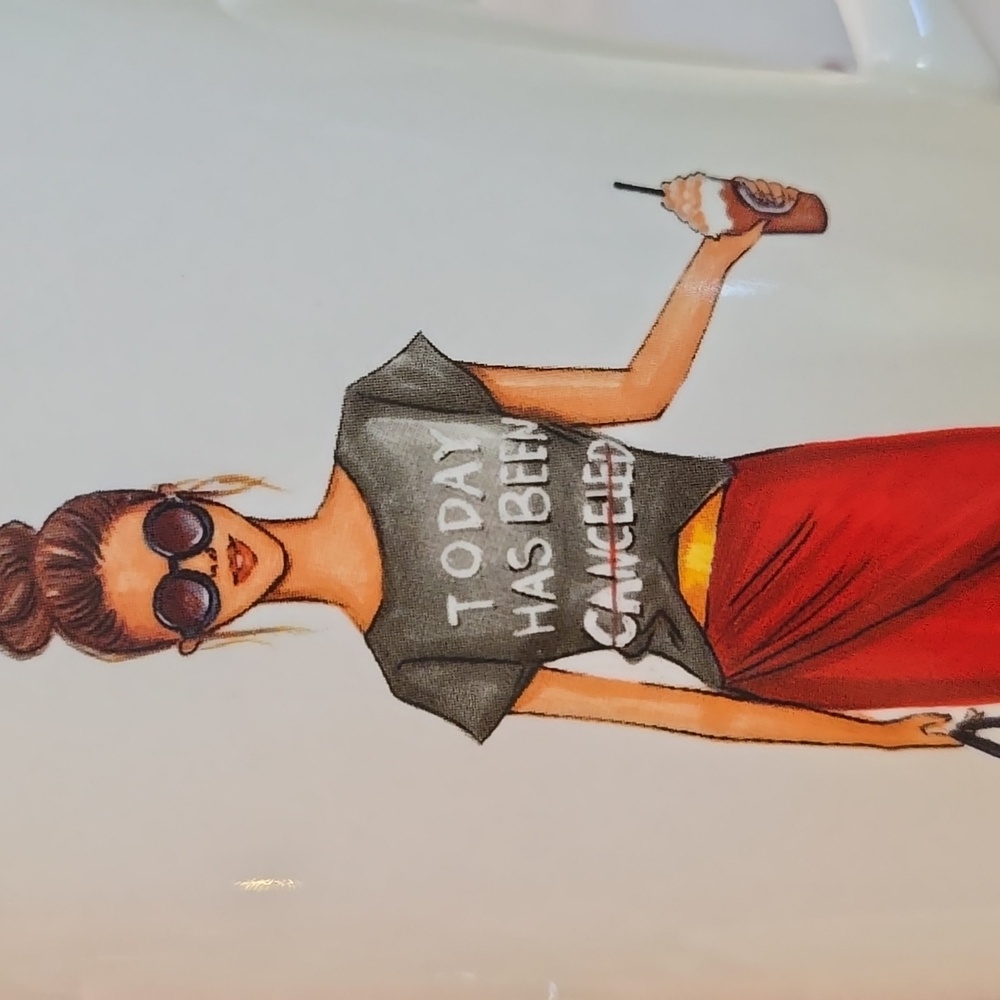 Rongrong "Today Has Been Canceled" Ceramic Mug - Picture 3 of 6